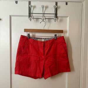 JCREW chino shorts